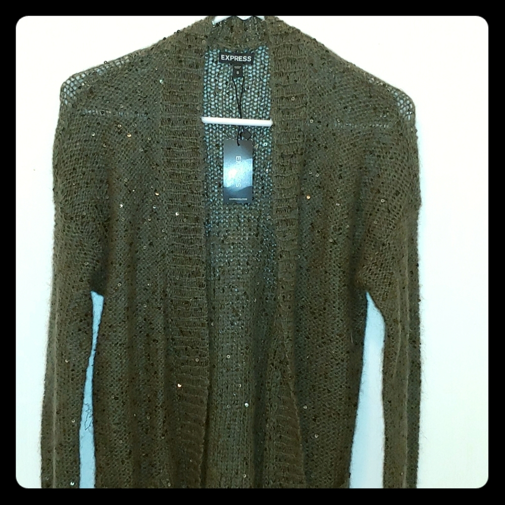 Express Sequin Cardigan